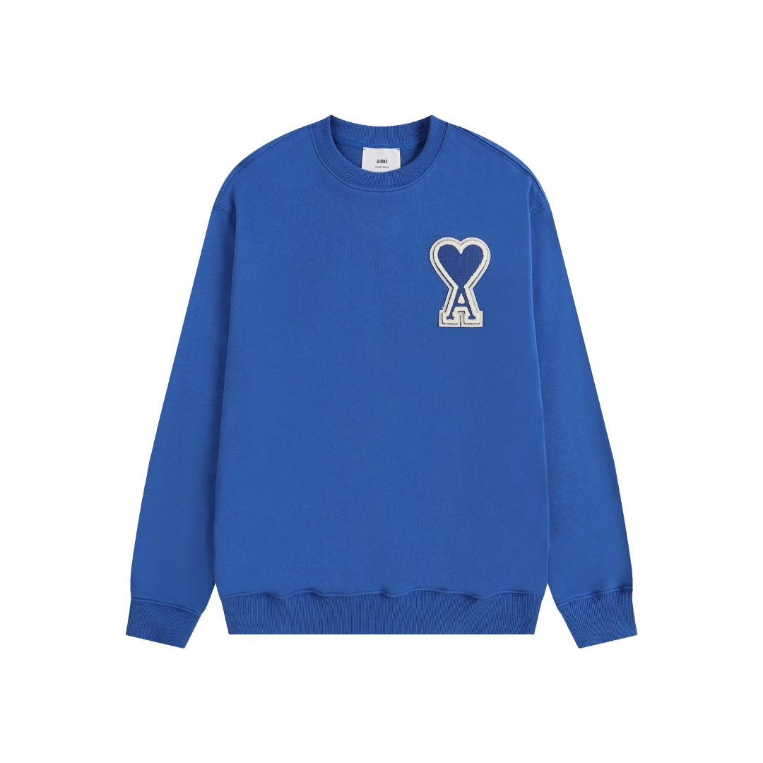 AMI PARIS cotton hoodie