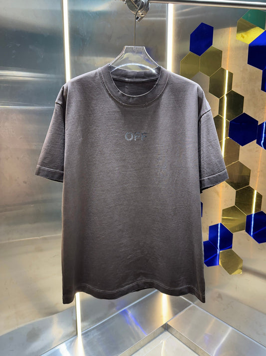 OFF  Distressed graphic T-shirt