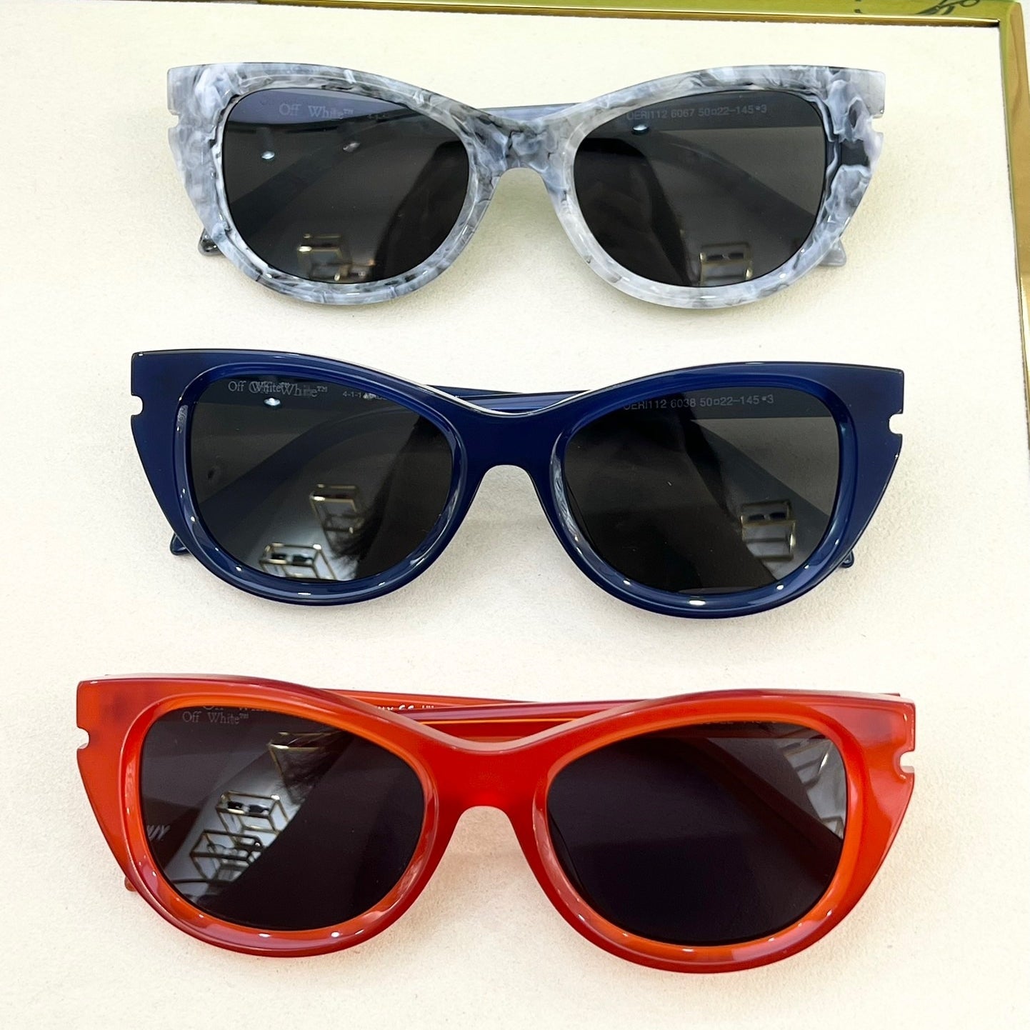 OFF Arrow logo sunglasses#097