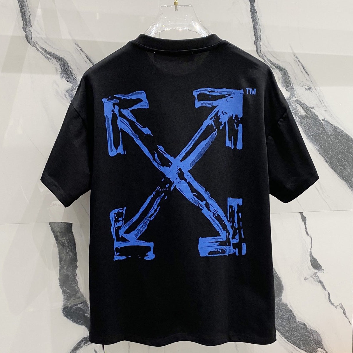 OFF Arrow Logo Cotton T-shirt#33