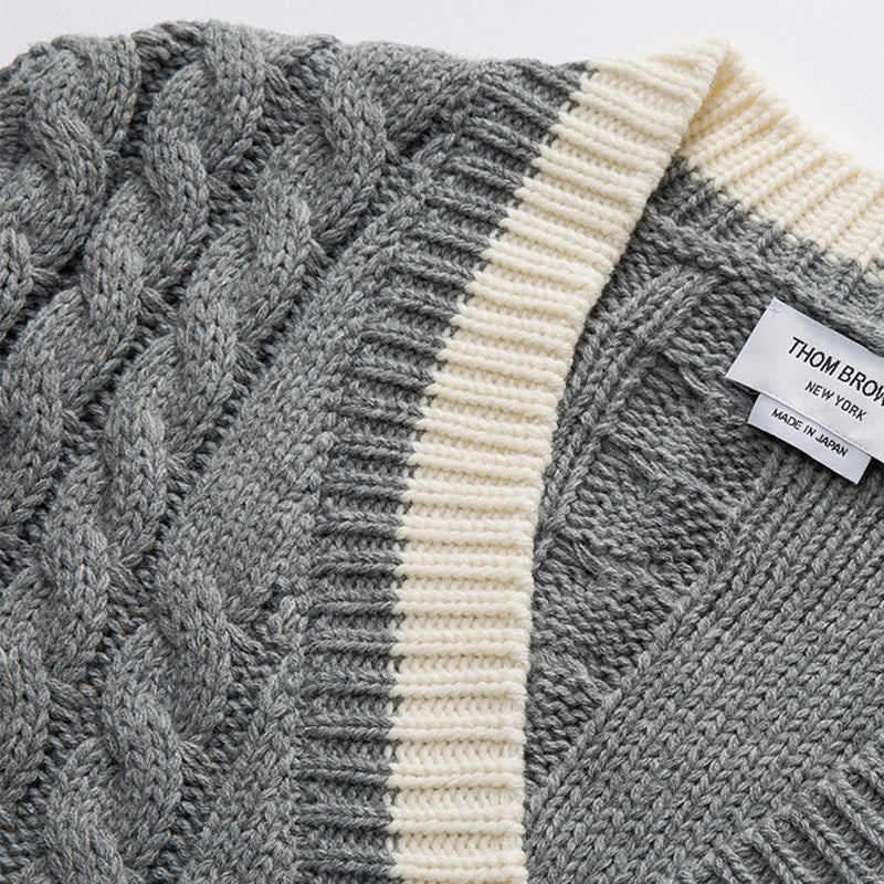 thom browne 2025ss Slim Fit Sweater