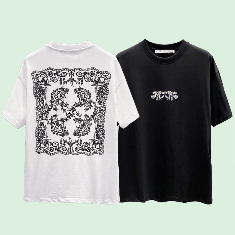 OFF Arrow Logo Cotton T-shirt#28