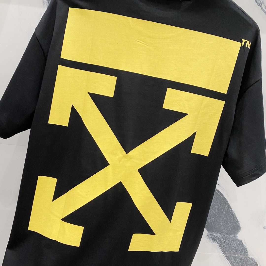 OFF Arrow Logo Cotton T-shirt#34