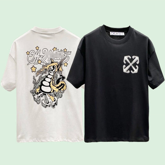 OFF Arrow Logo Cotton T-shirt#27