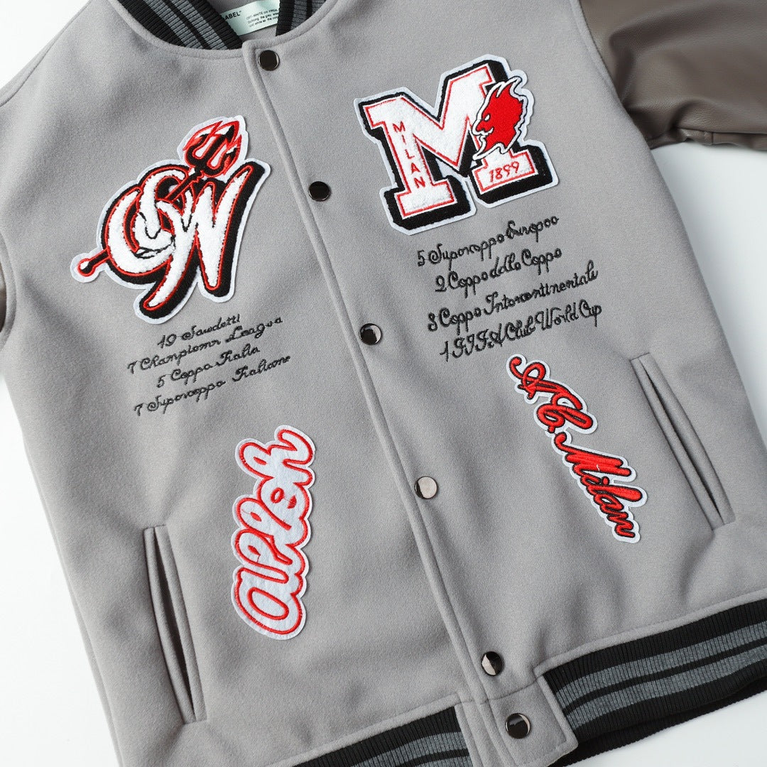 OFF Demon Print Jacket