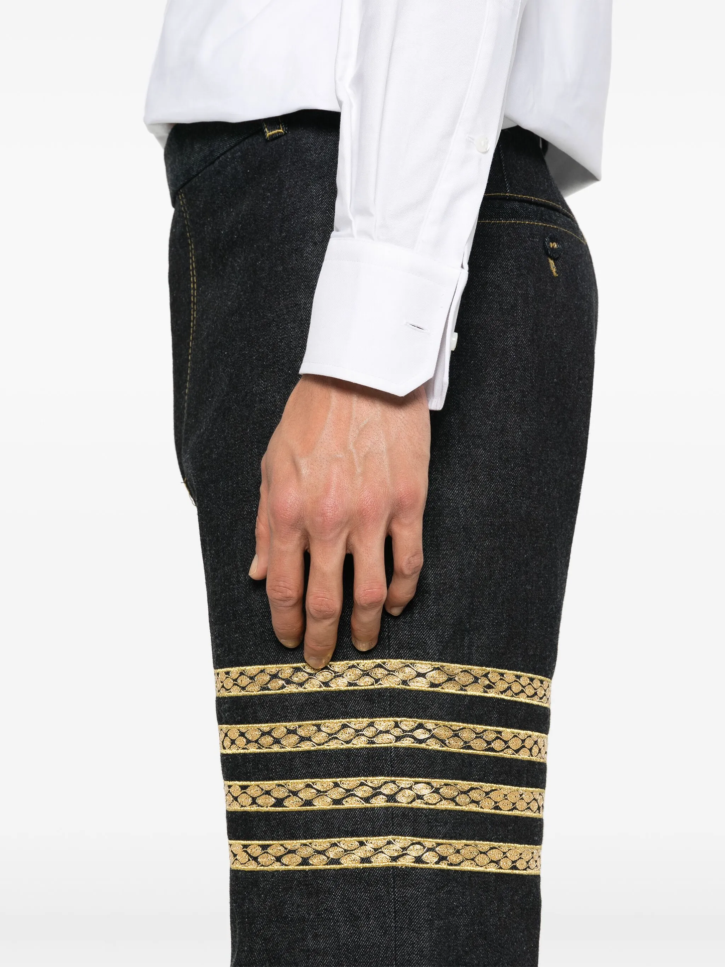 2025ss Embroidered jeans