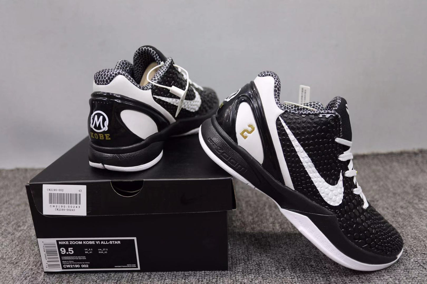 Nike Zoom Kobe Commemorative Edition Basketball Shoes