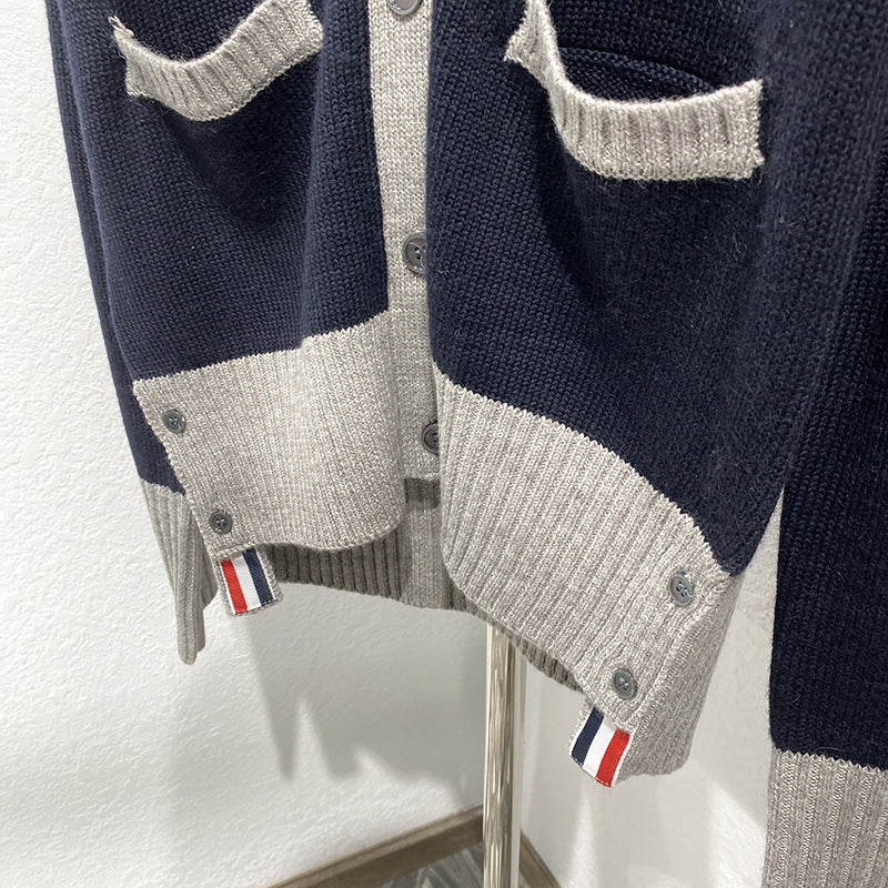Wool Cardigan Sweater