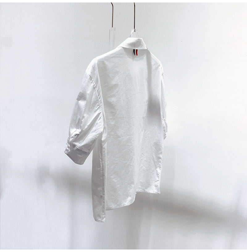 Tie short sleeves