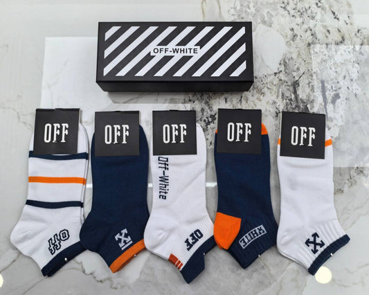 Off  Pure cotton low-cut socks