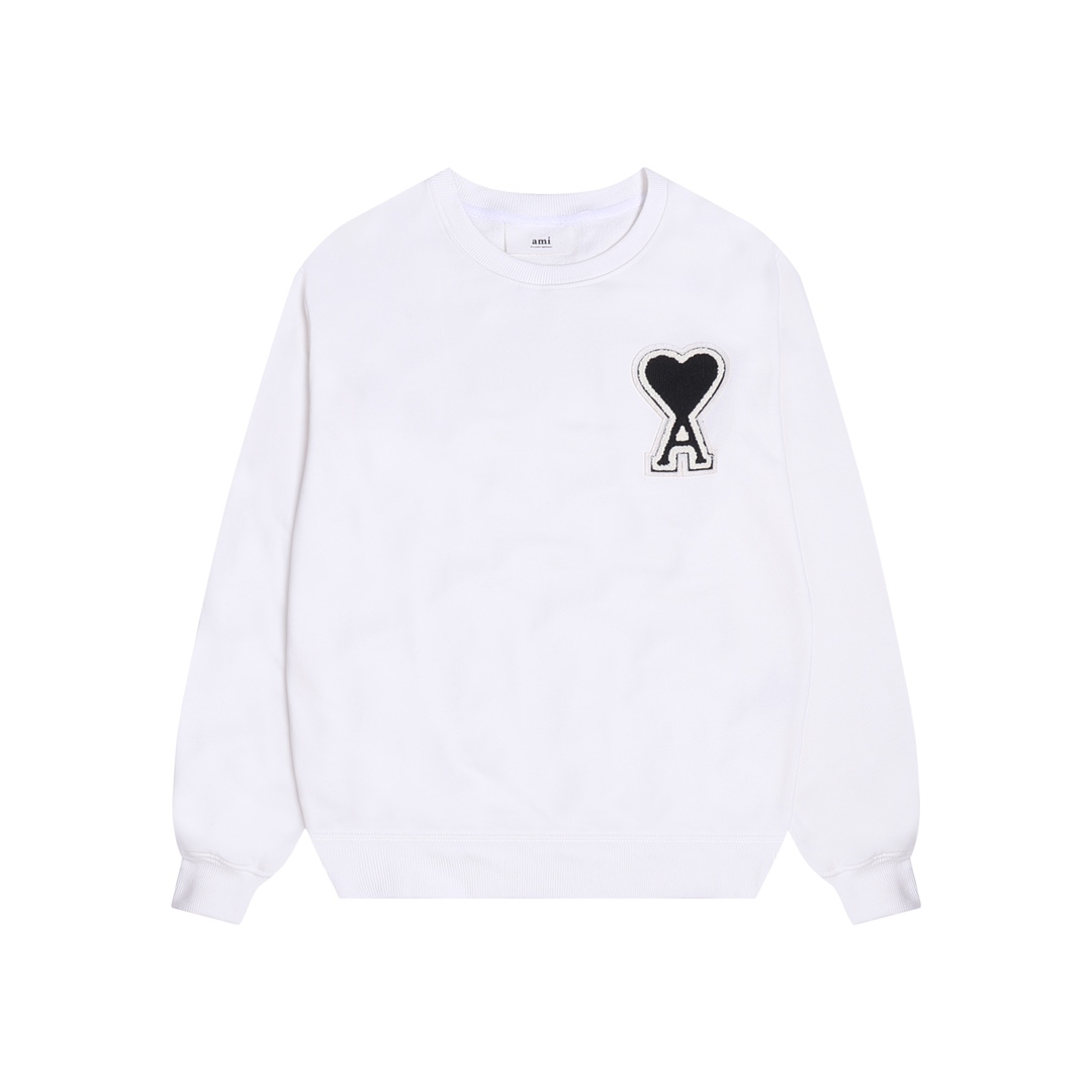 AMI PARIS cotton hoodie