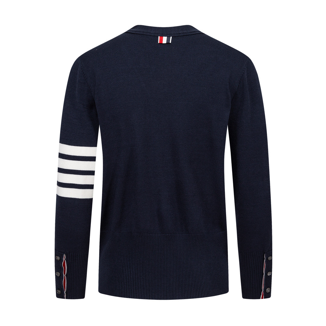 thom browne   Couple knitted cardigan