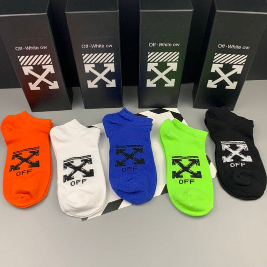 Off  Pure cotton low-cut socks