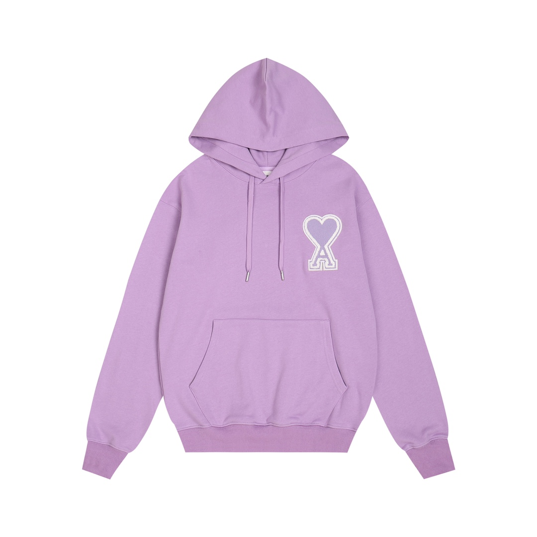 AMI PARIS cotton hoodie
