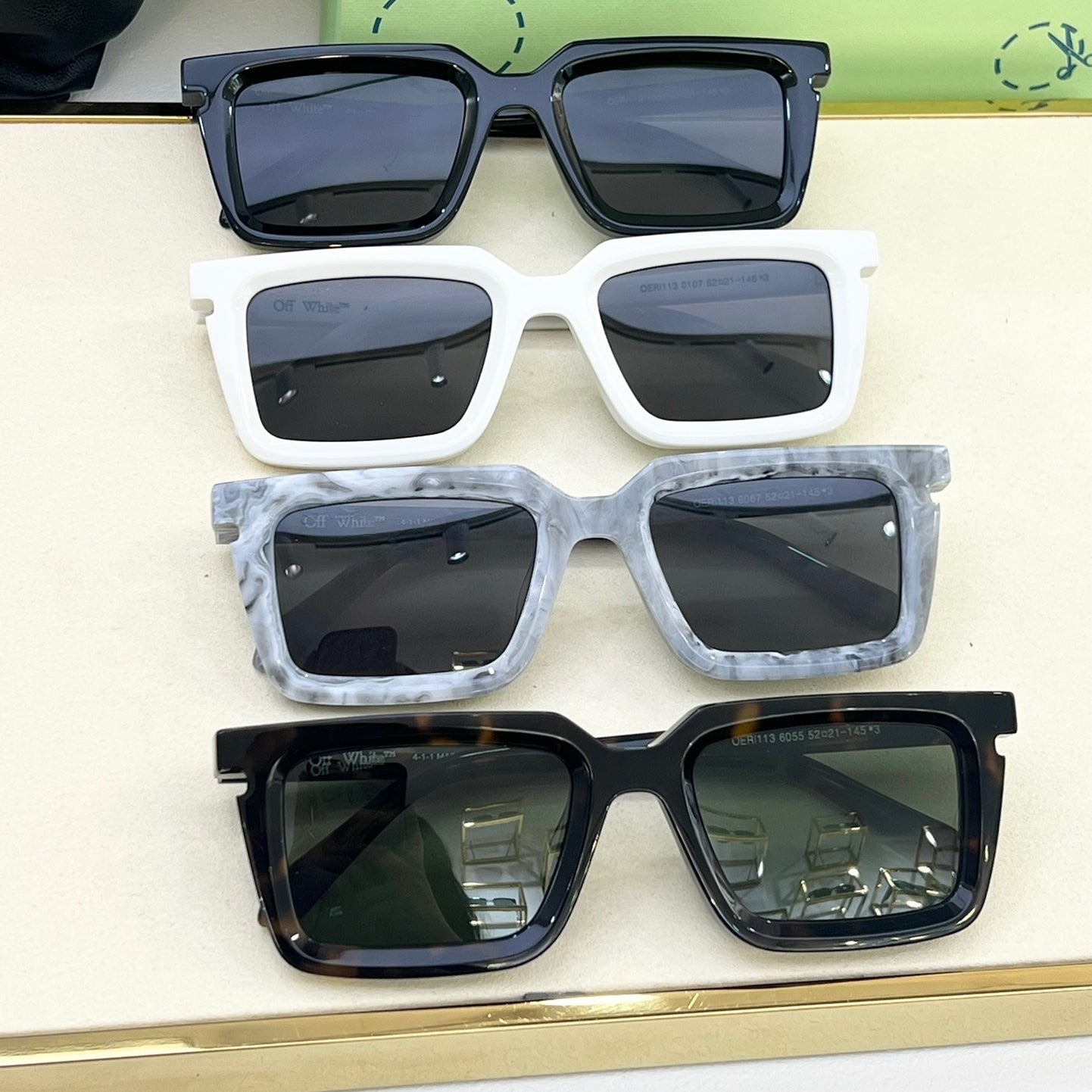 OFF Arrow logo sunglasses#113