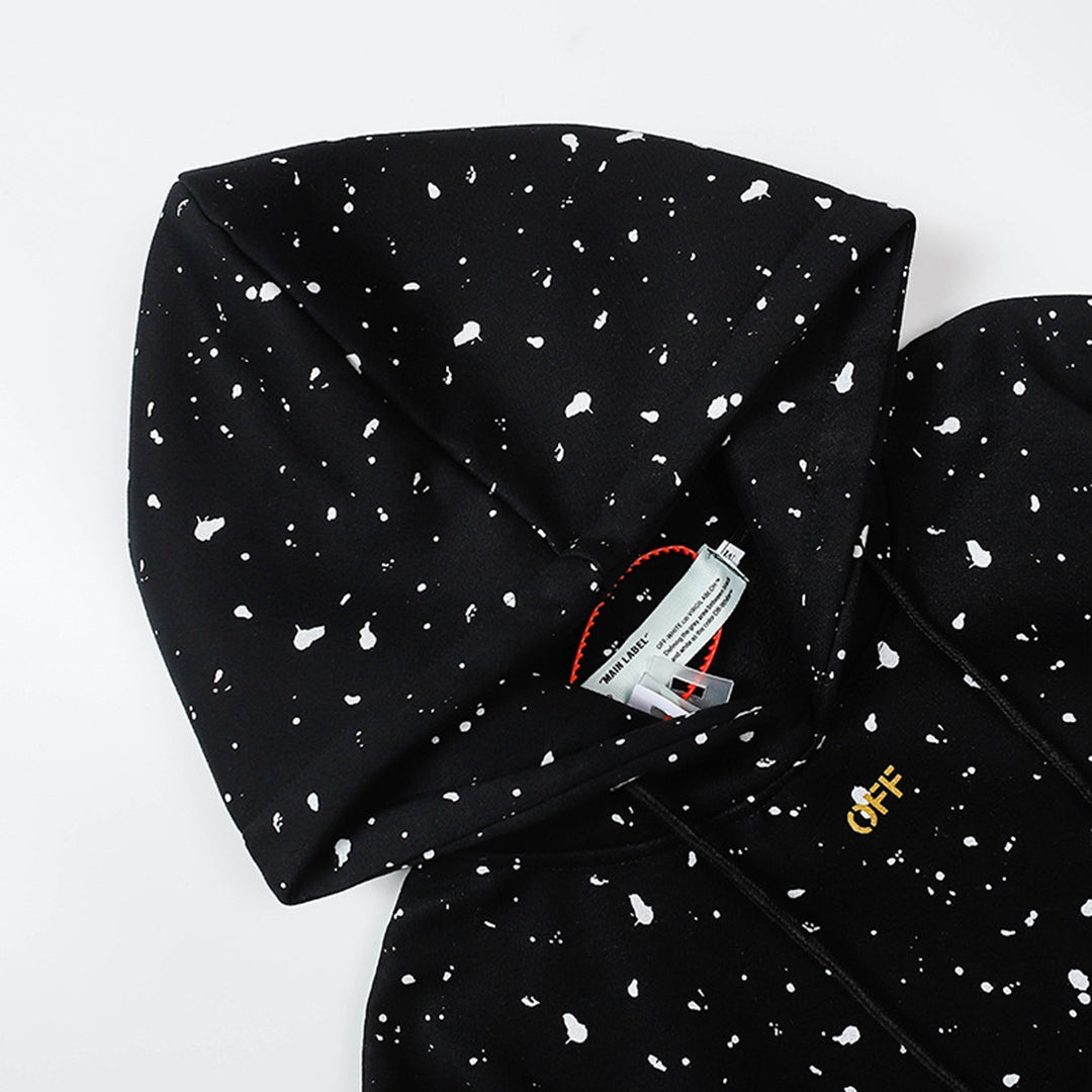OFF Logo Print Hoodie
