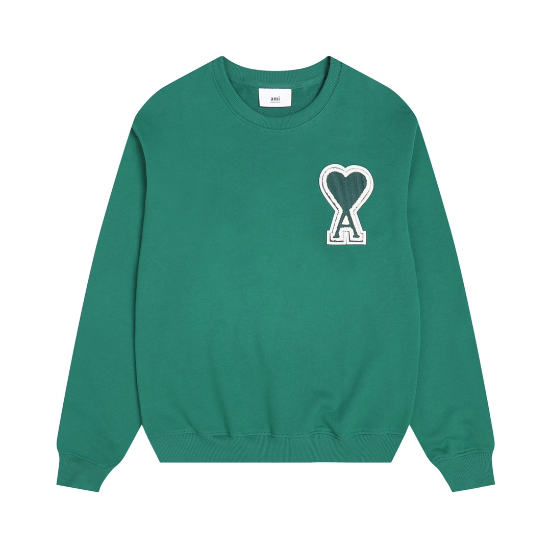 AMI PARIS cotton hoodie