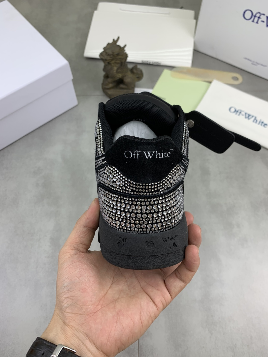 Off  Classic Rhinestone Casual Shoes