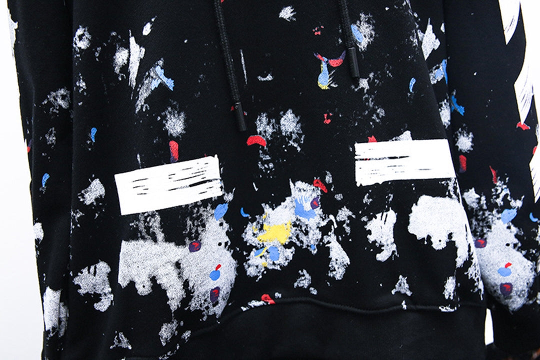 OFF Logo Print Hoodie