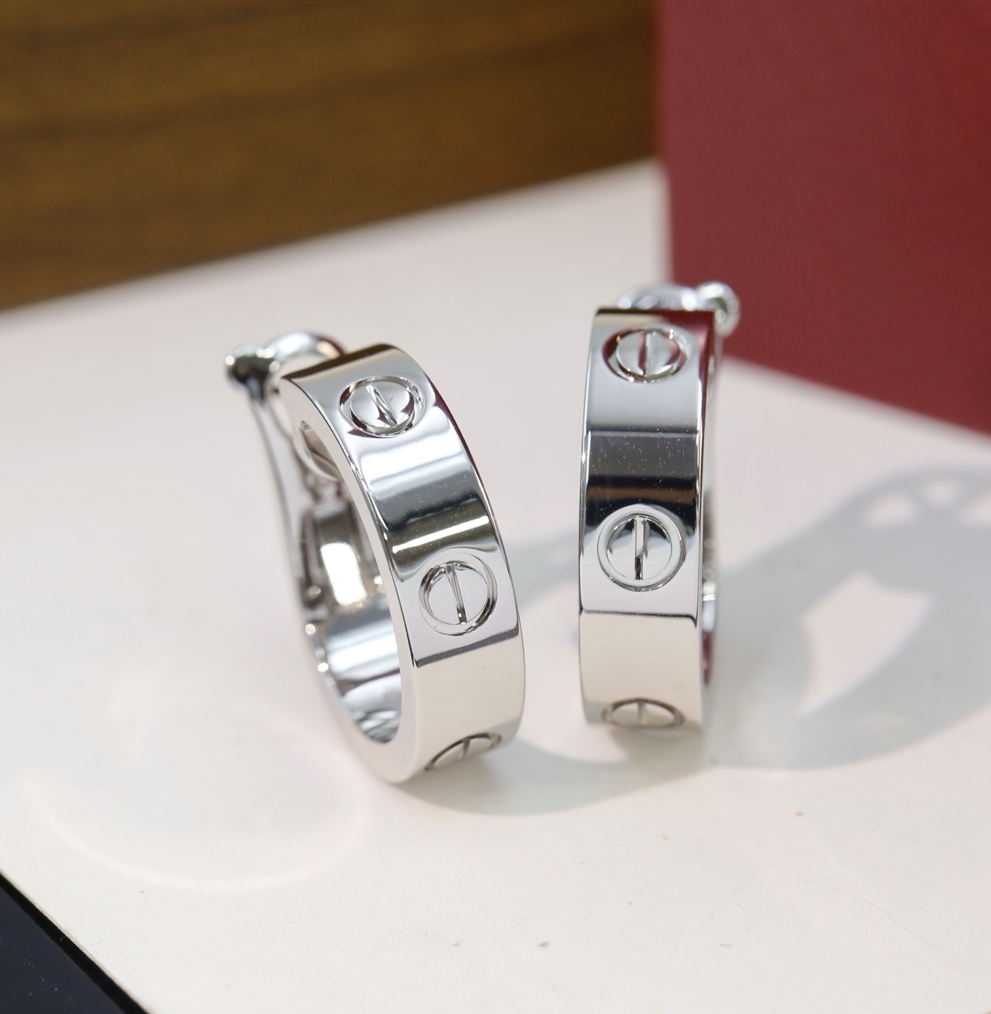 Cartier-style Clip-on Earrings
