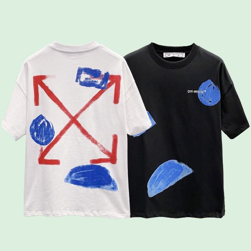 OFF Arrow Logo Cotton T-shirt#32