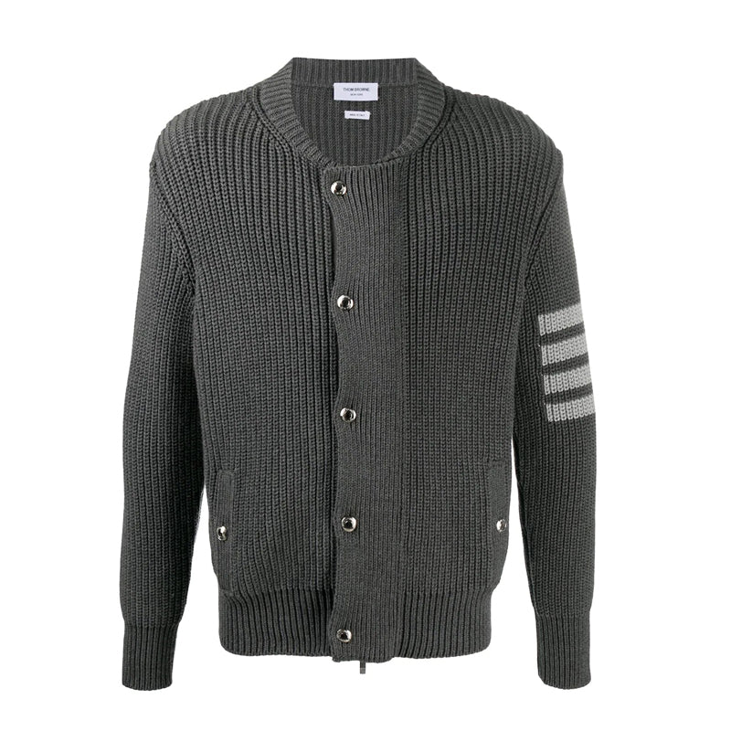Knitted sweater coat