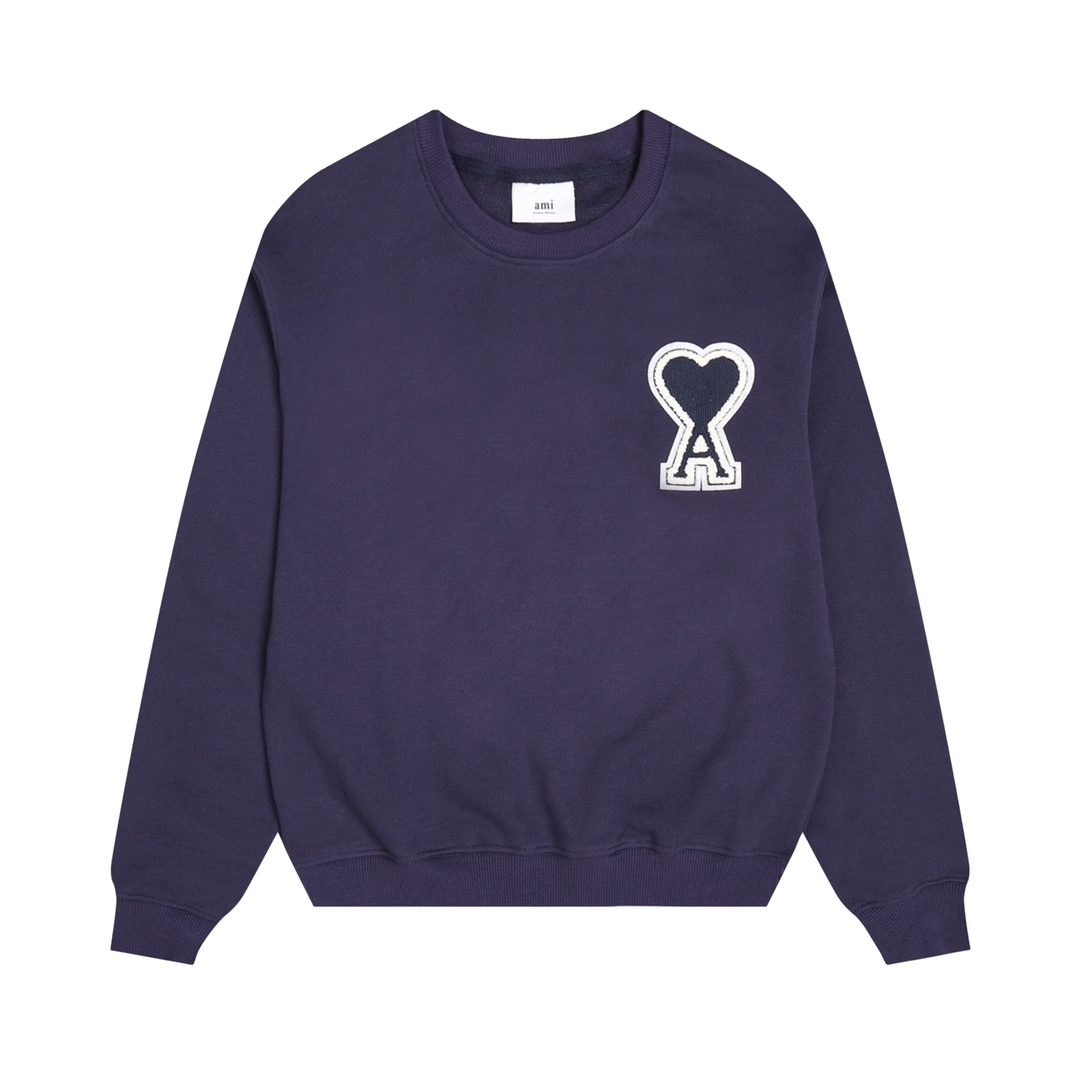 AMI PARIS cotton hoodie
