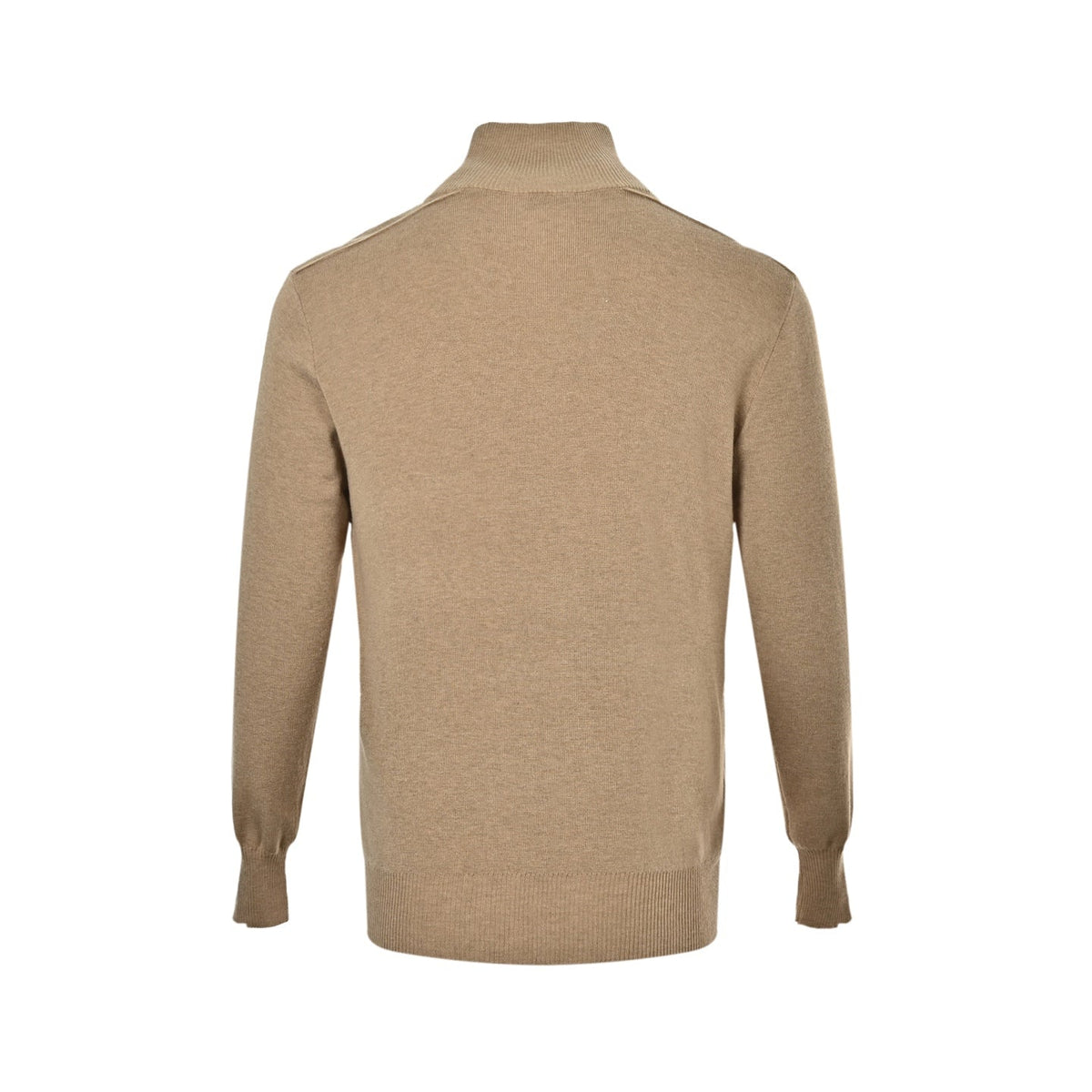 Burberry Half-zip wool knit sweater