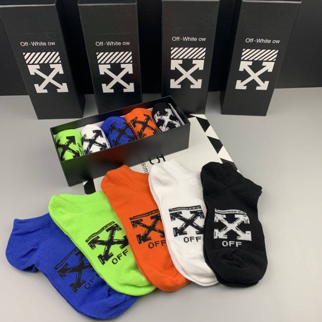 Off  Pure cotton low-cut socks