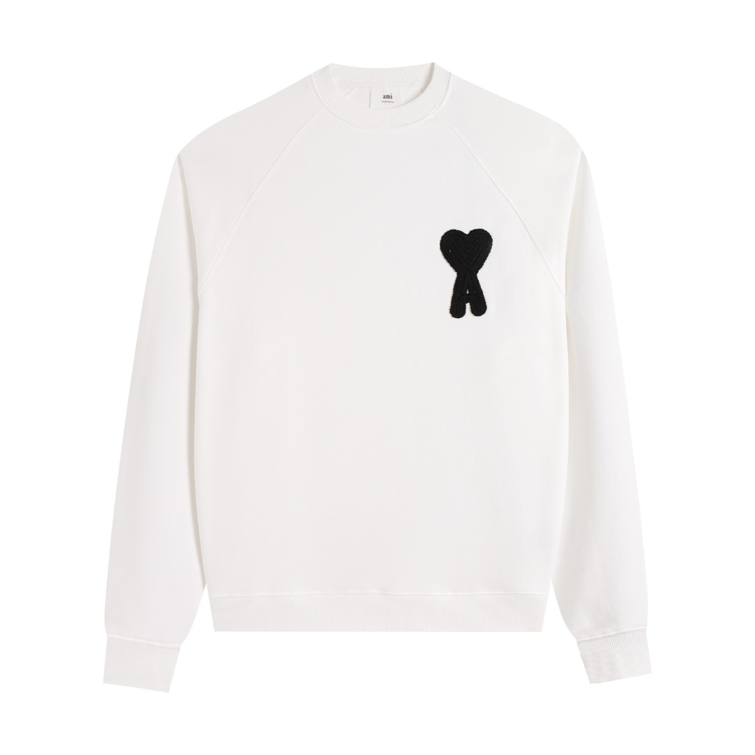 AMI PARIS cotton hoodie