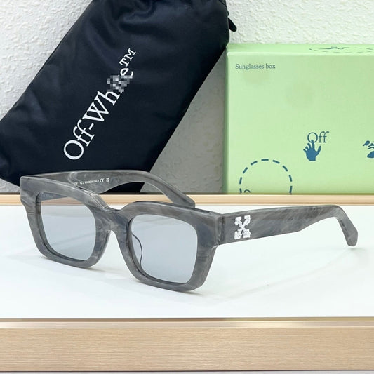 OFF Arrow logo sunglasses#008-1