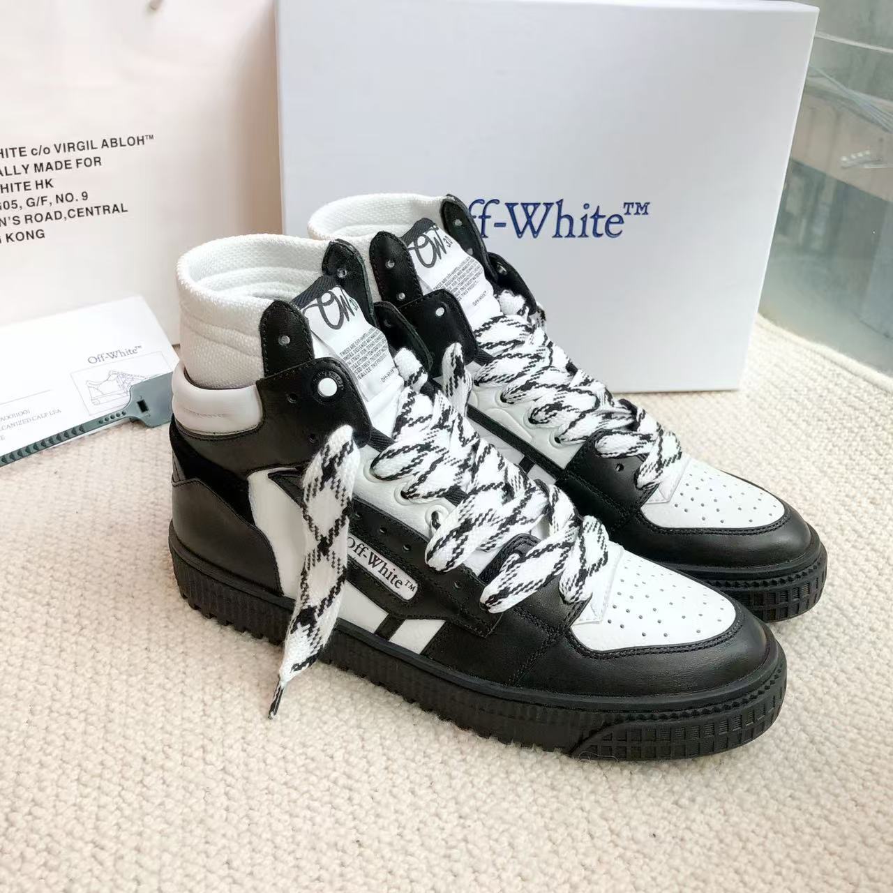 Off  Unisex High-Top Casual Shoes