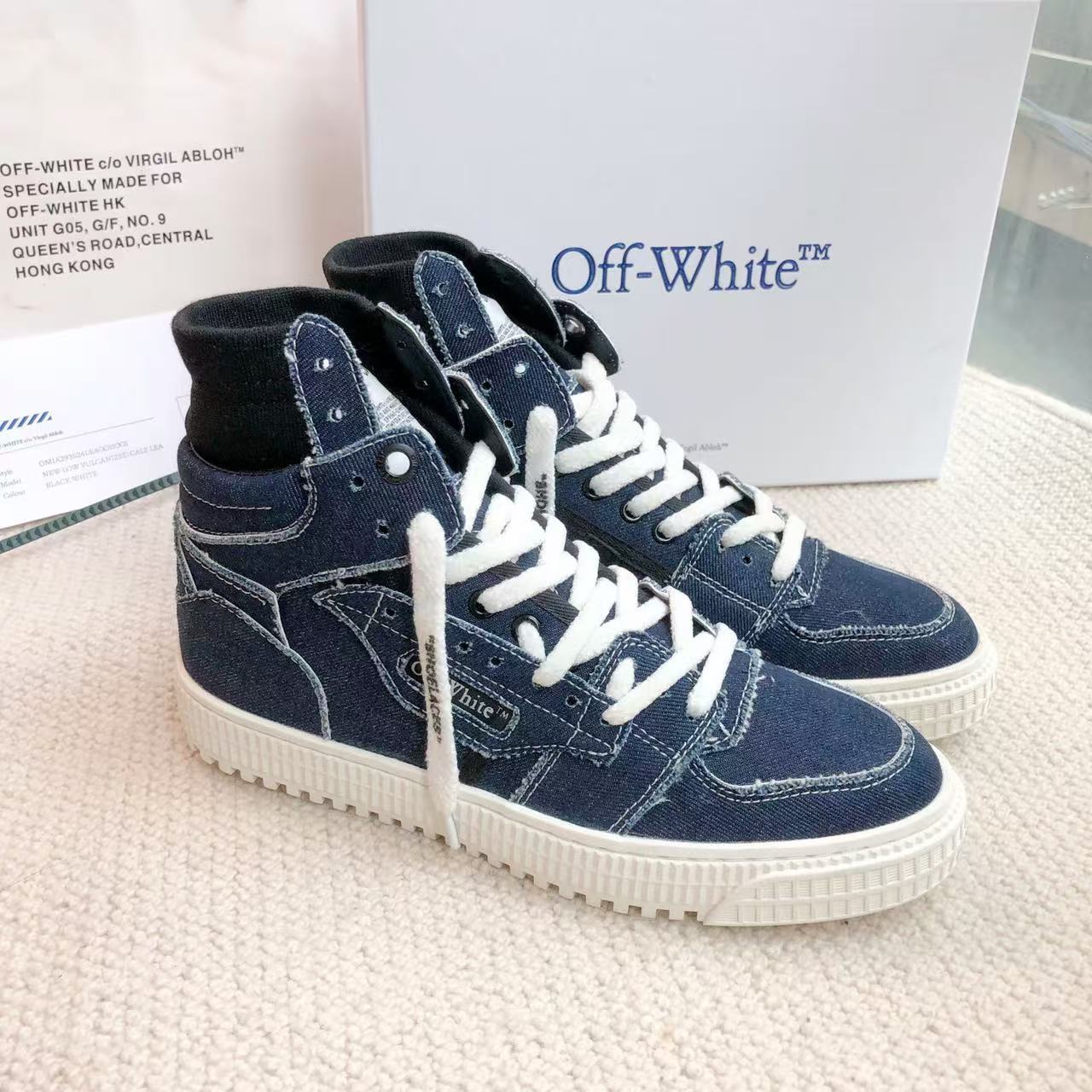 Off  Unisex High-Top Casual Shoes