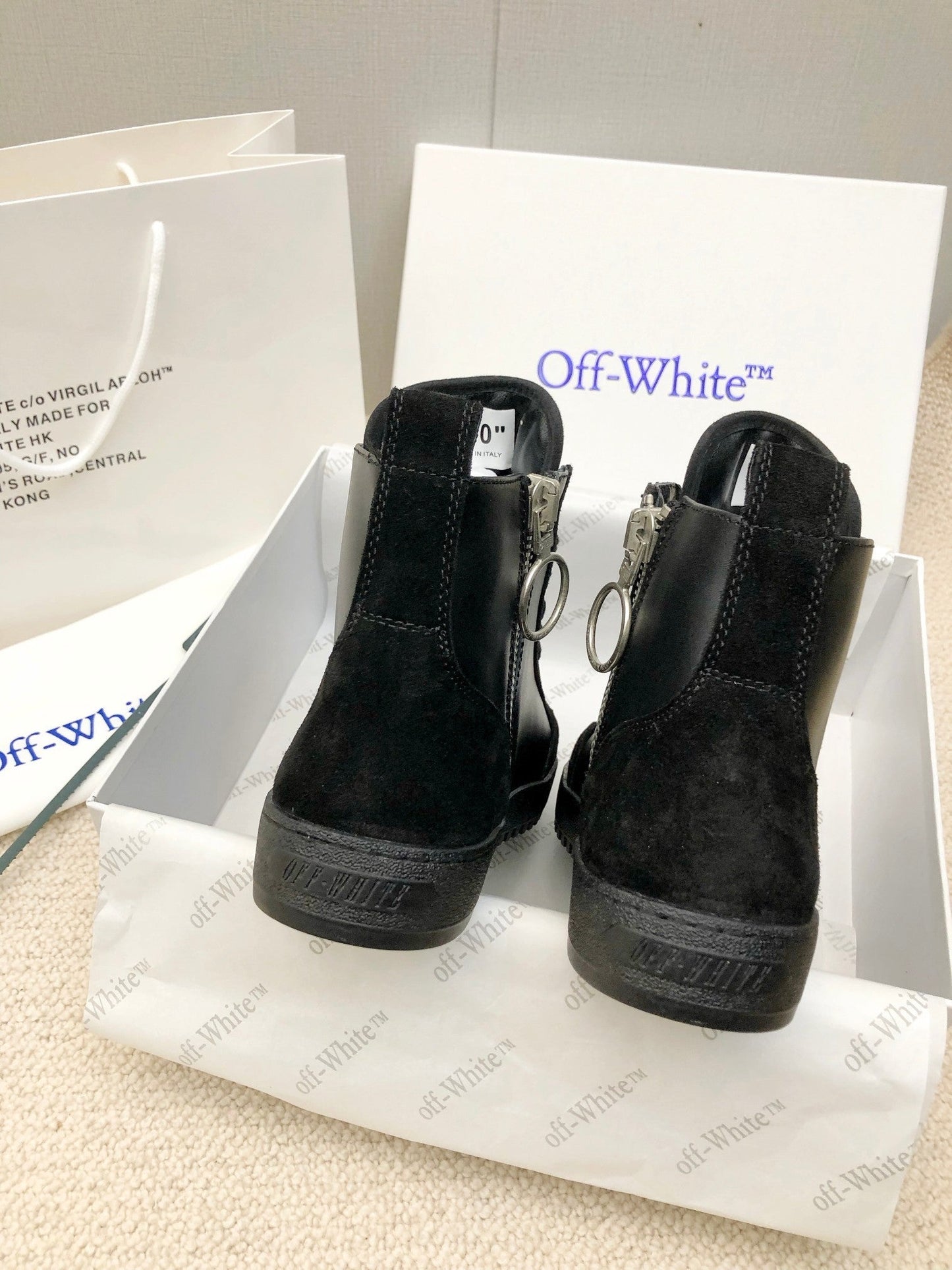 Off  Unisex High-Top Casual Shoes