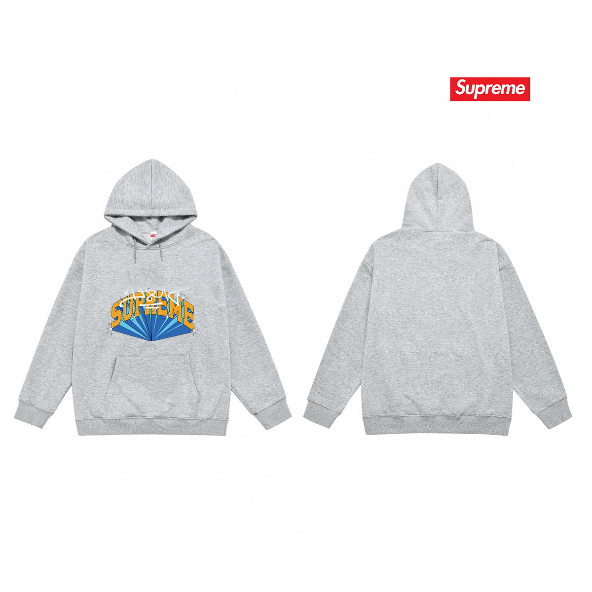 Supreme Unisex Casual Hoodie