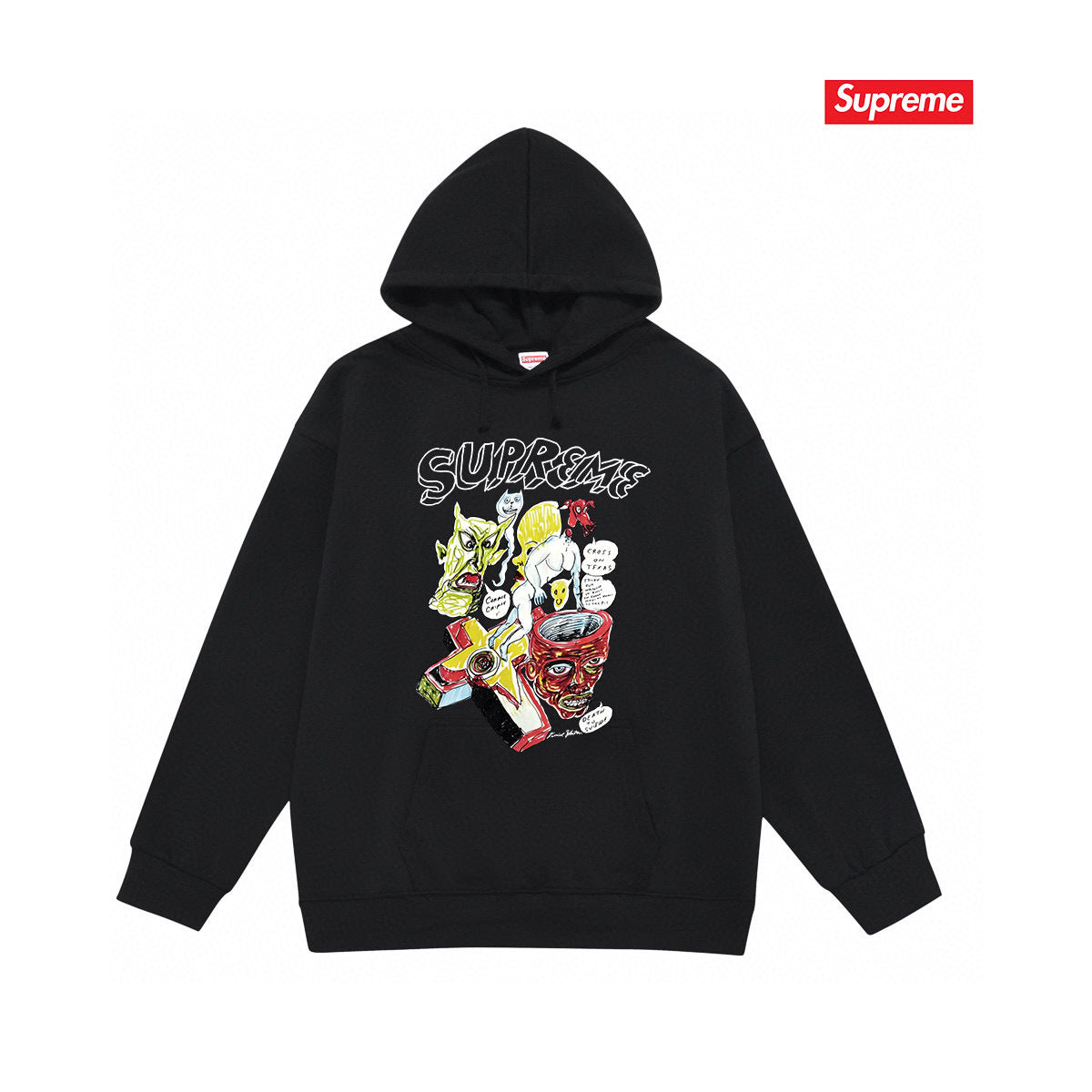 Supreme Unisex Casual Hoodie
