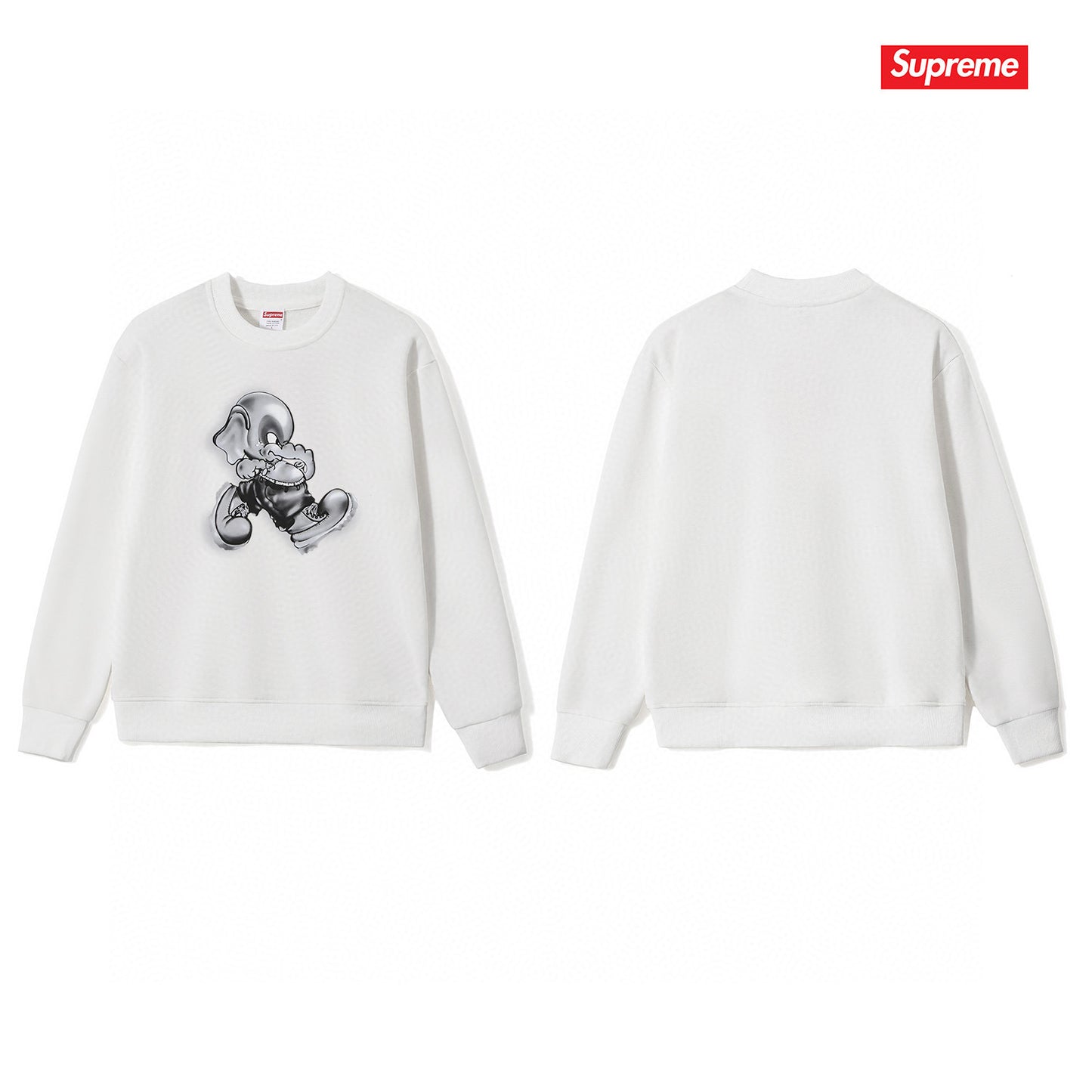 Supreme Unisex Casual Sweatshirt