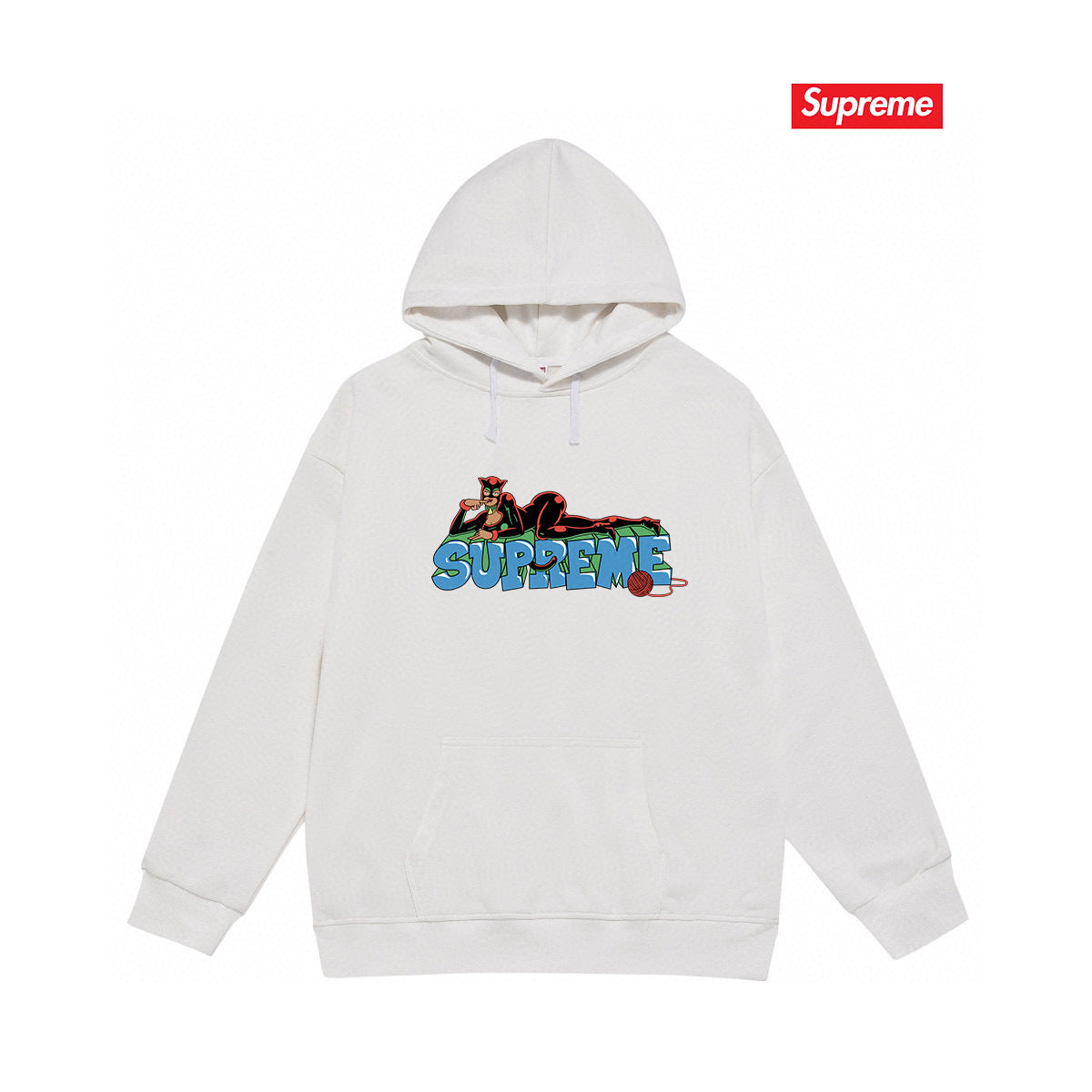 Supreme Unisex Casual Hoodie