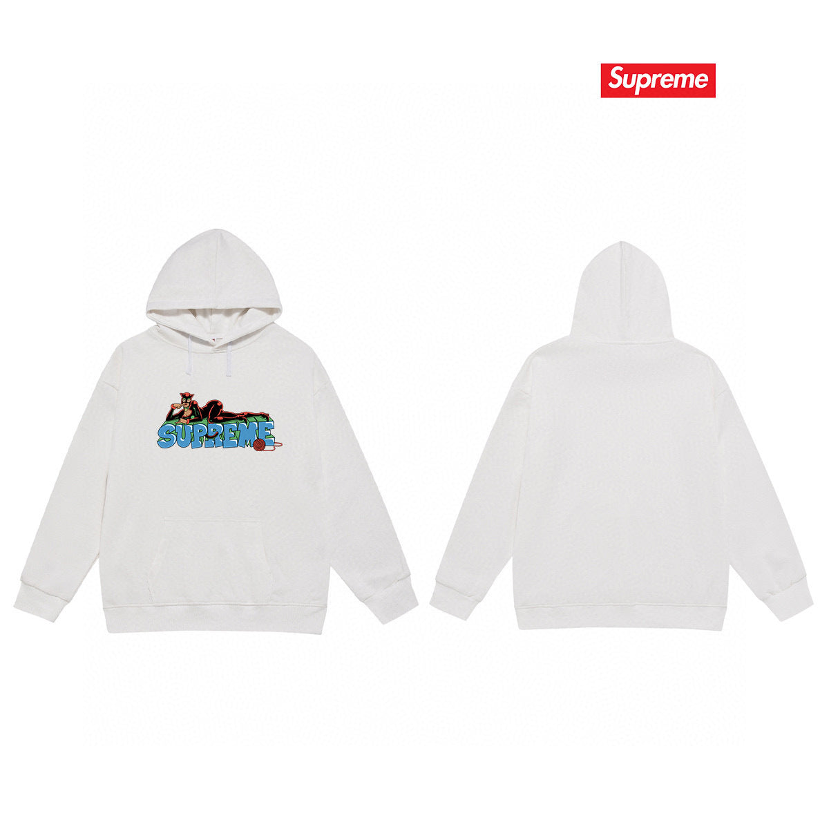 Supreme Unisex Casual Hoodie