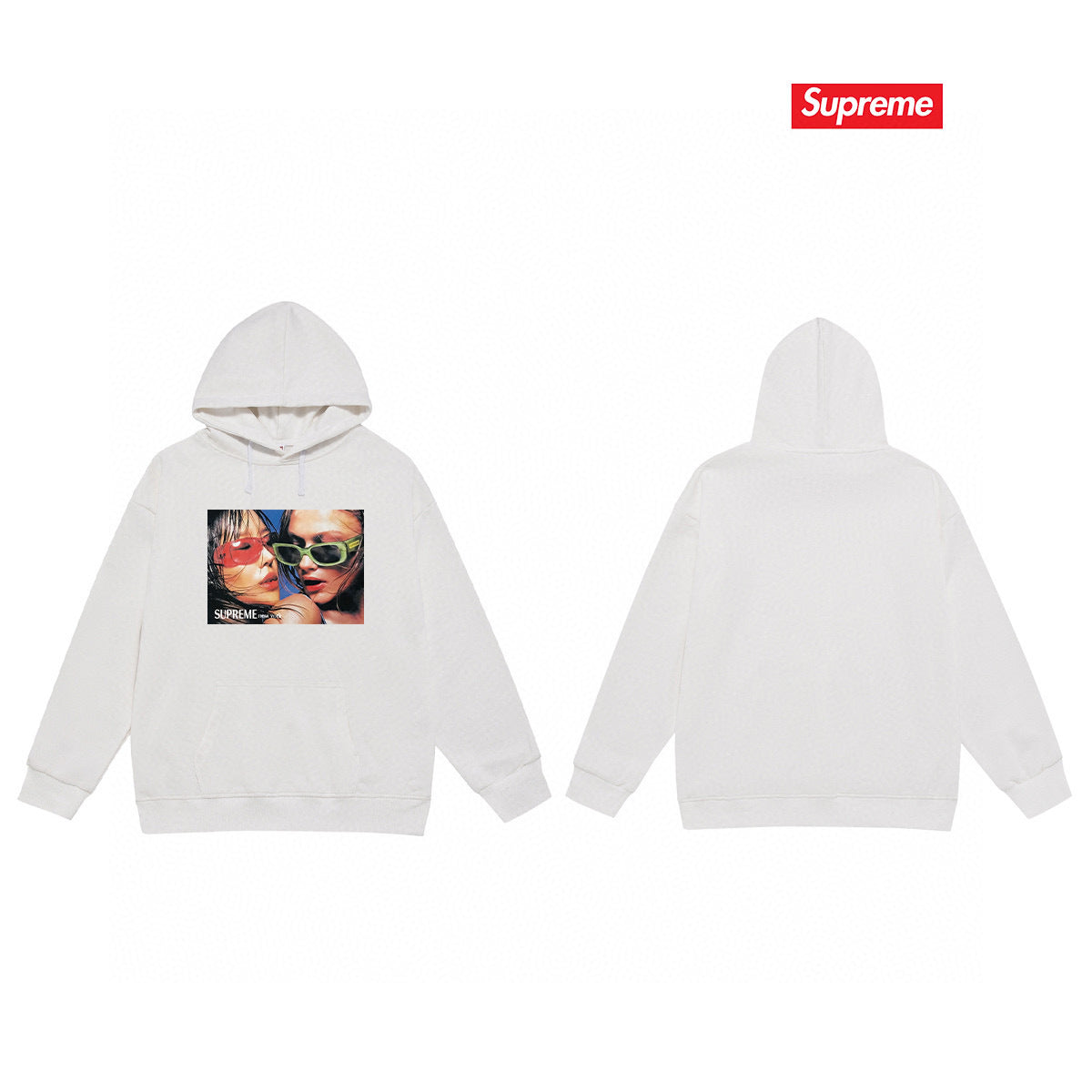 Supreme Unisex Casual Hoodie