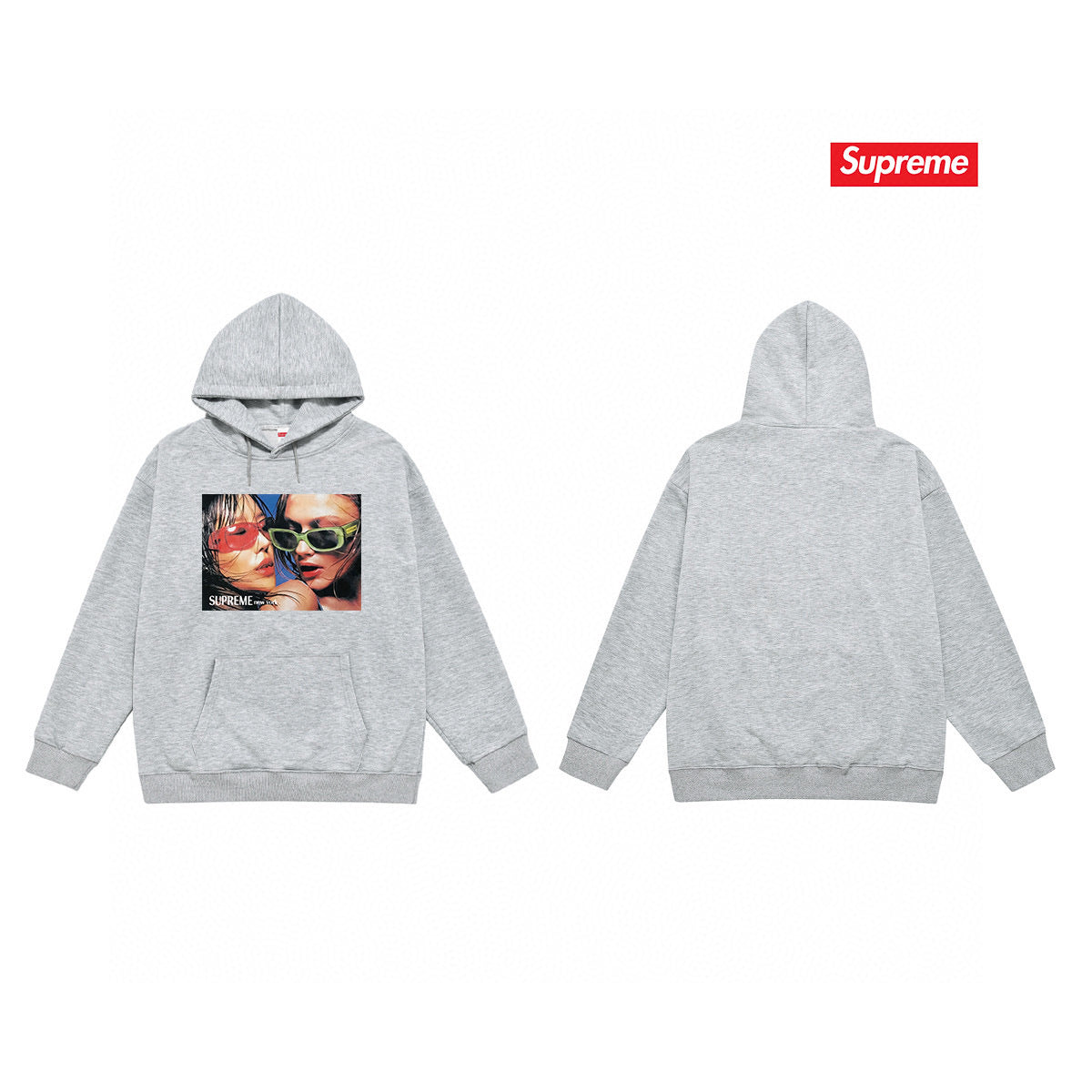 Supreme Unisex Casual Hoodie