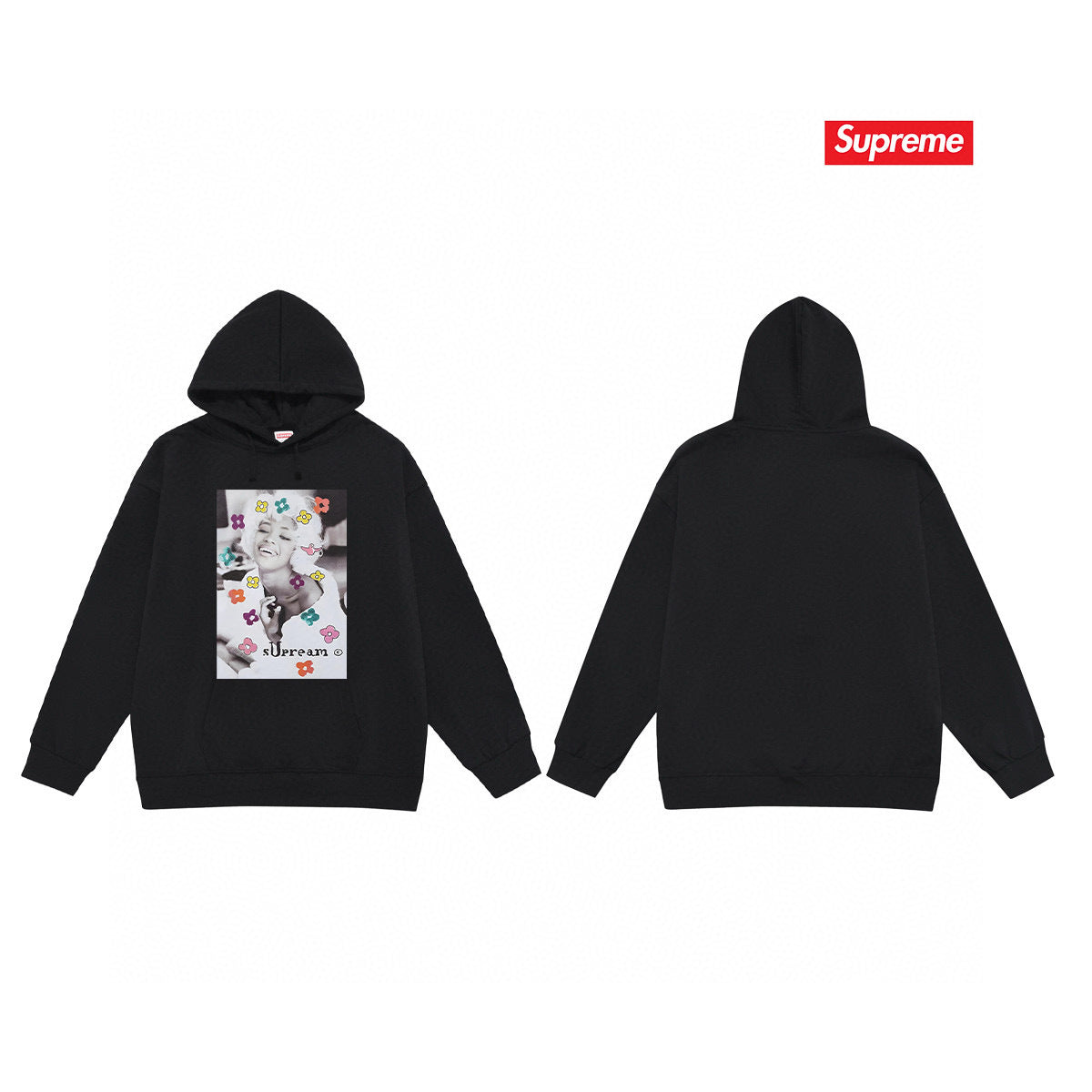 Supreme Unisex Casual Hoodie