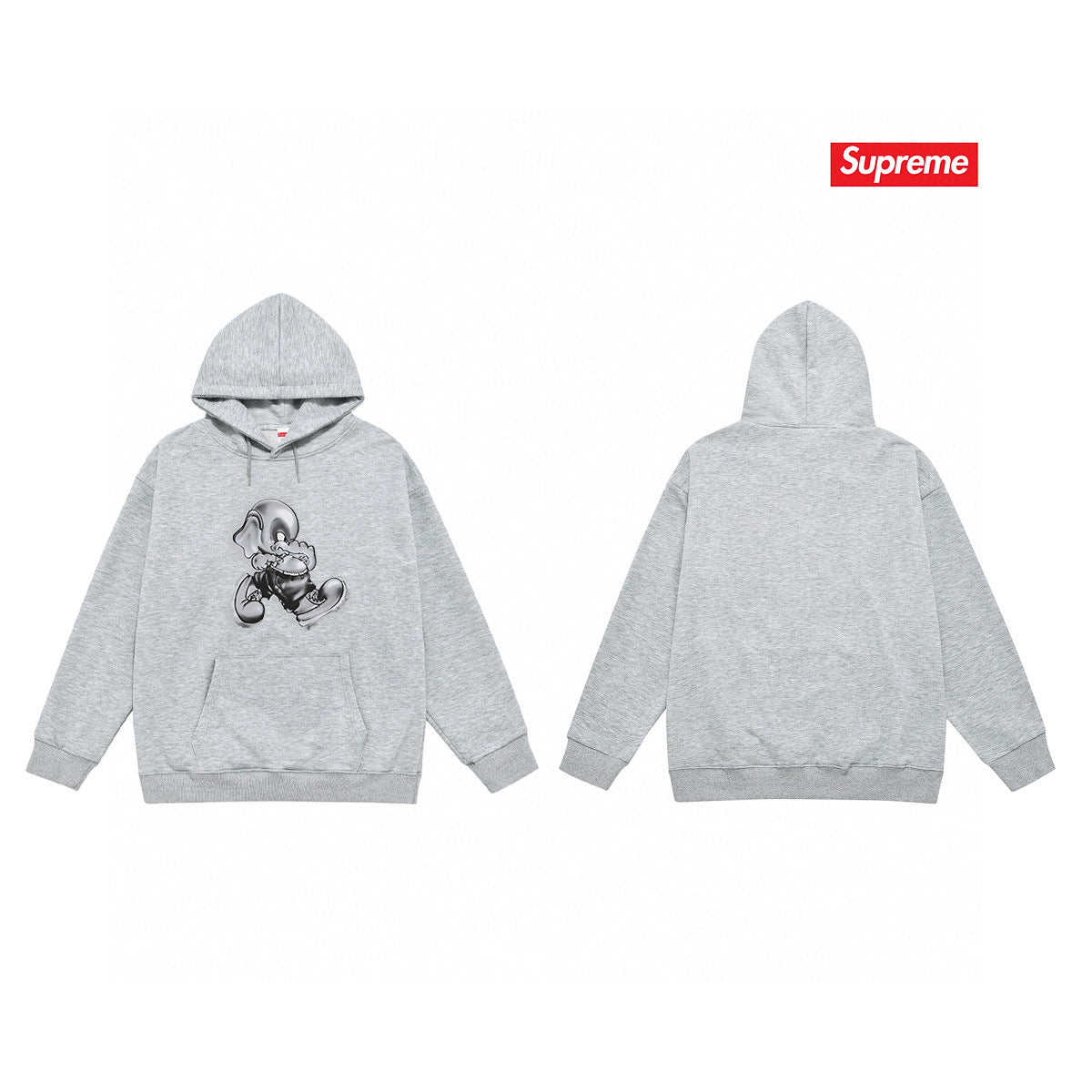 Supreme Unisex Casual Hoodie