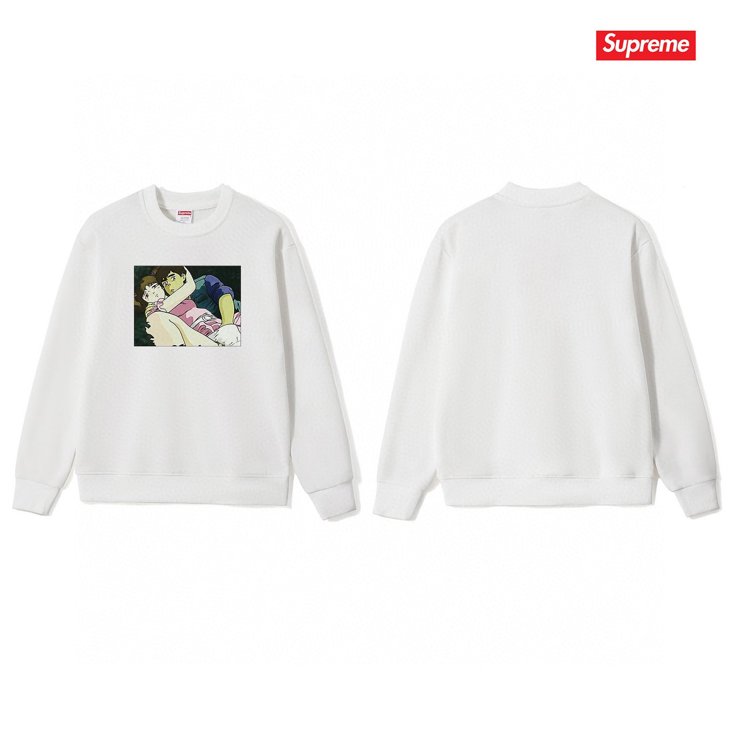 Supreme Unisex Casual Sweatshirt