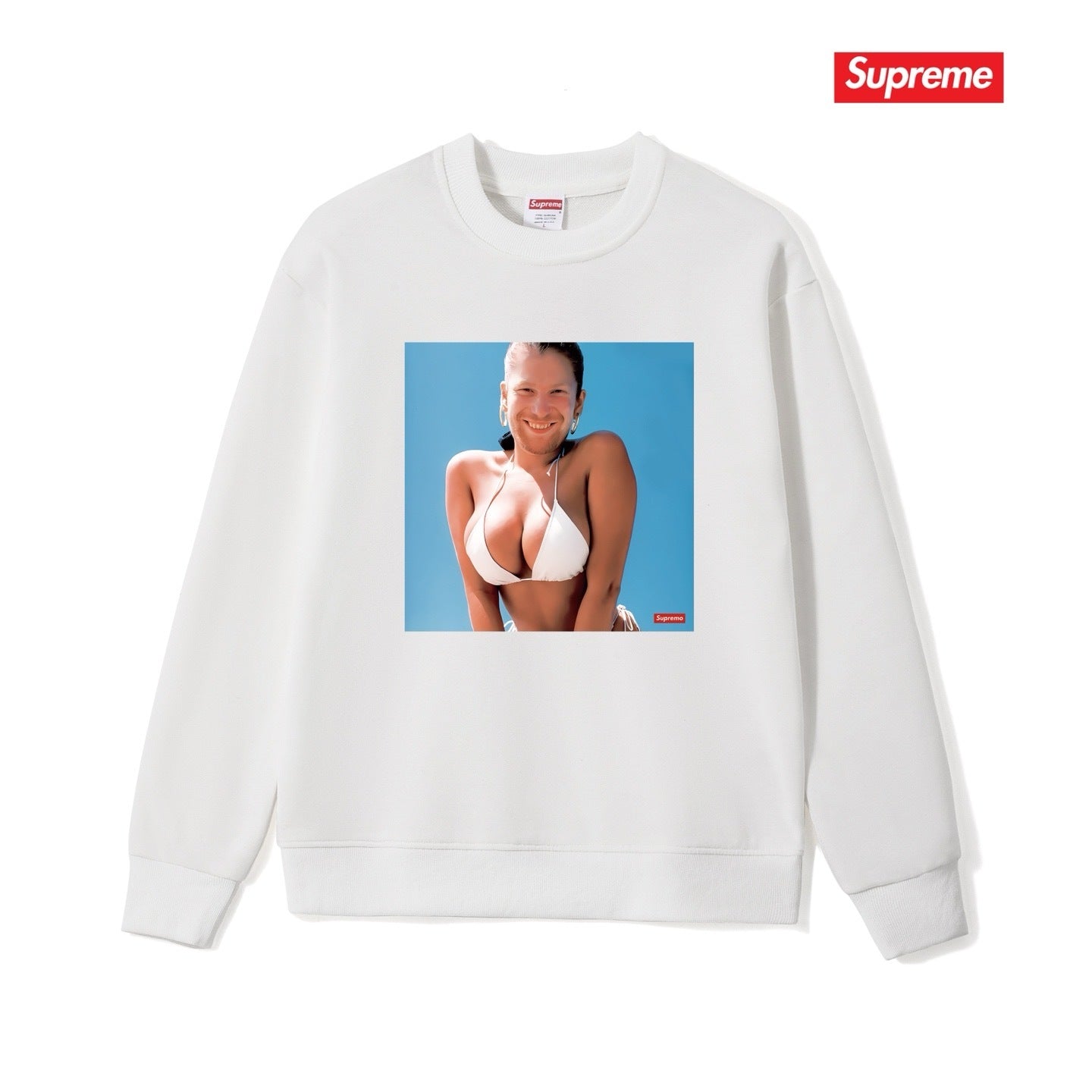 Supreme Unisex Casual Sweatshirt