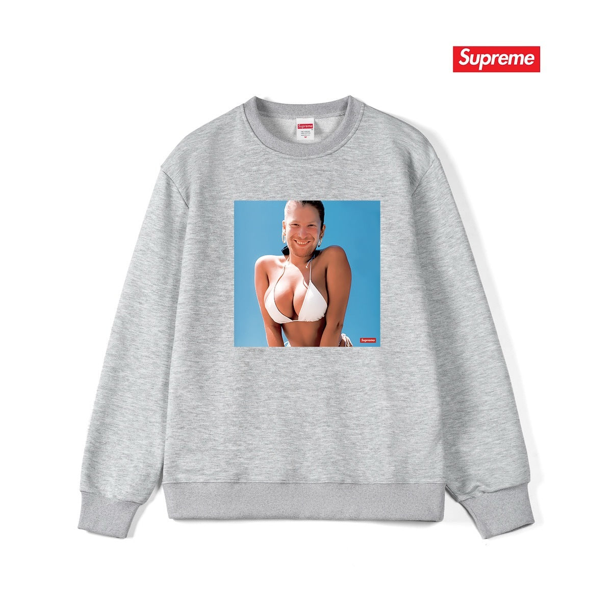 Supreme Unisex Casual Sweatshirt