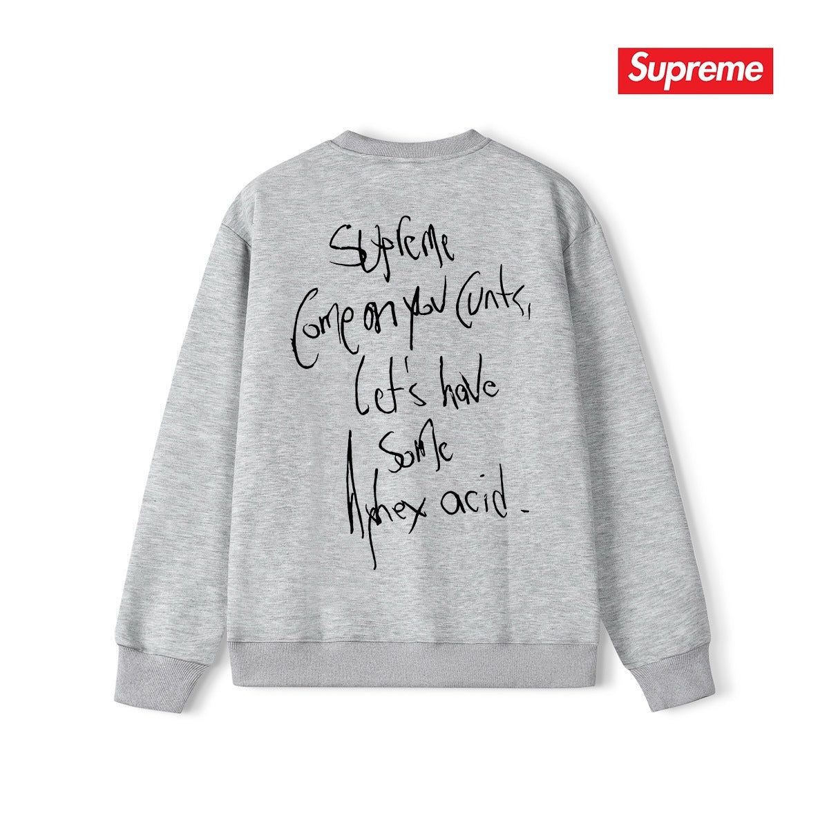 Supreme Unisex Casual Sweatshirt