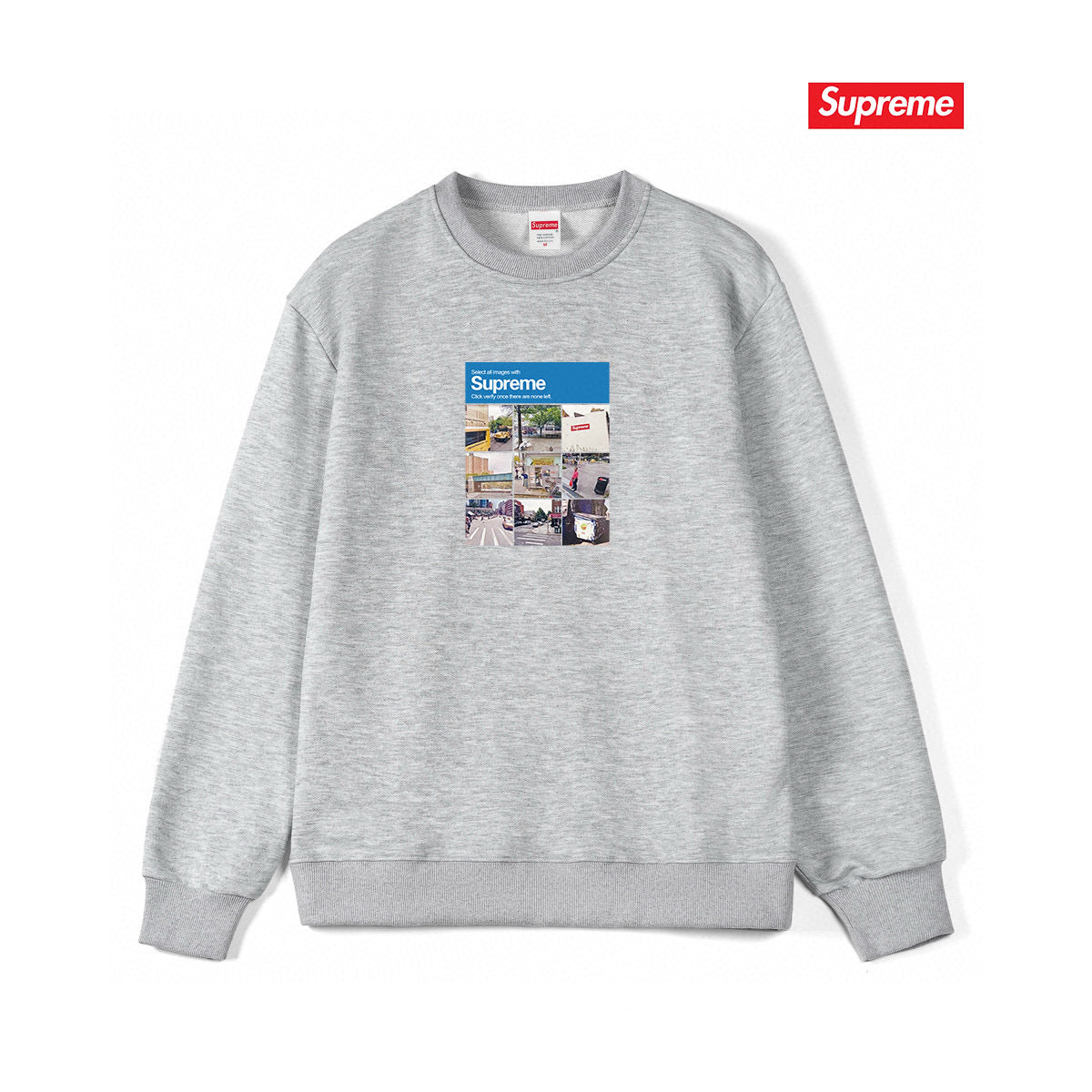 Supreme Unisex Casual Sweatshirt