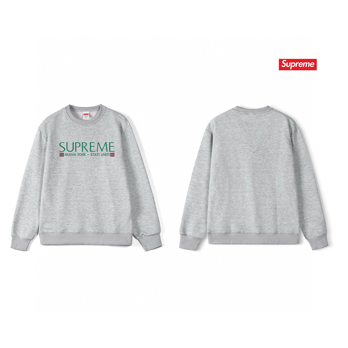 Supreme Unisex Casual Sweatshirt