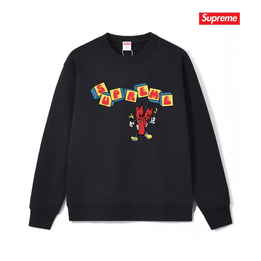 Supreme Unisex Casual Sweatshirt
